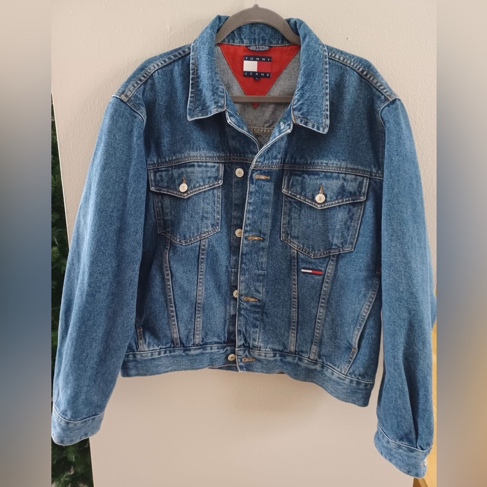 90’s Vintage Tommy Hilfiger Jean Jacket